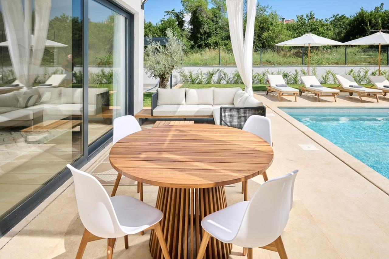 Villa Pura Vida With Pool And Whirlpool Near Umag Materada Экстерьер фото